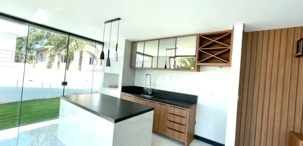 Casa de Condomínio com 4 Quartos para alugar, 397m² no Alphaville (Abrantes), Camaçari