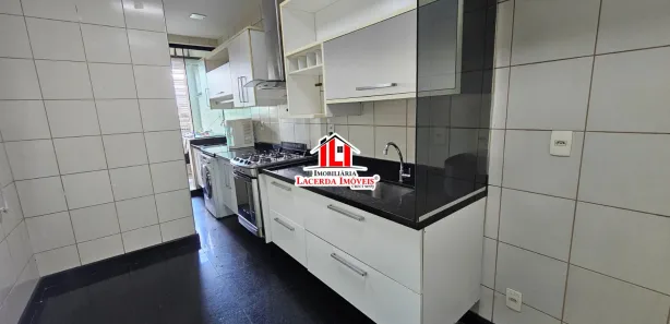 Apartamento com 3 Quartos para alugar, 94m² no Ponta Negra, Manaus