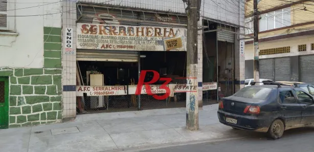 Galpão/Depósito/Armazém à venda, 170m² no Paquetá, Santos
