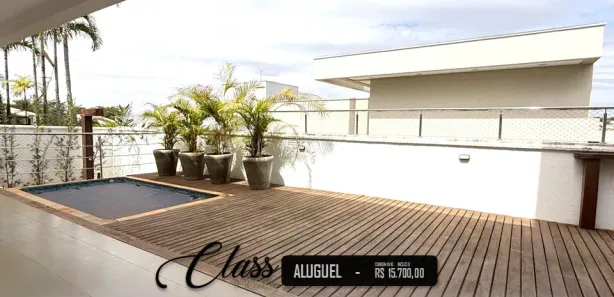 Casa de Condomínio com 4 Quartos para alugar, 320m² no Alphaville Flamboyant Residencial Araguaia, Goiânia