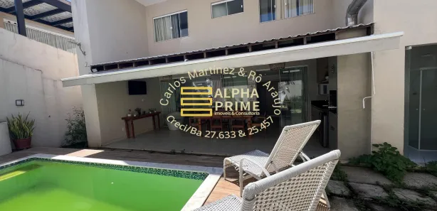 Casa de Condomínio com 4 Quartos para alugar, 280m² no Vila de Abrantes (Abrantes), Camaçari