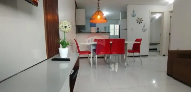 Flat com 2 Quartos para alugar, 70m² no Porto de Galinhas, Ipojuca