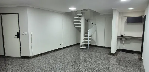 Sala Comercial para alugar, 110m² no Boqueirão, Santos