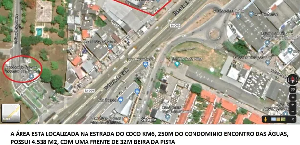 Lote/Terreno para venda ou aluguel, 4528m² no Portão, Lauro de Freitas