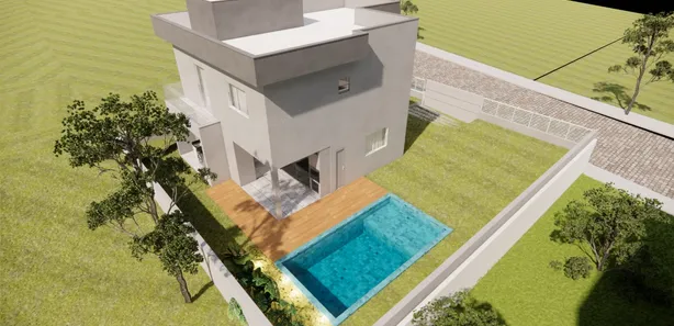 Casa de Condomínio com 4 Quartos à venda, 180m² no Caixa D'Água, Lauro de Freitas