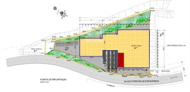 Galpão/Depósito/Armazém para alugar, 2180m² no Embu Mirim, Itapecerica da Serra