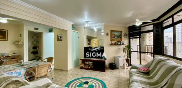 Apartamento com 3 Quartos à venda, 116m² no Vila Alzira, Guarujá
