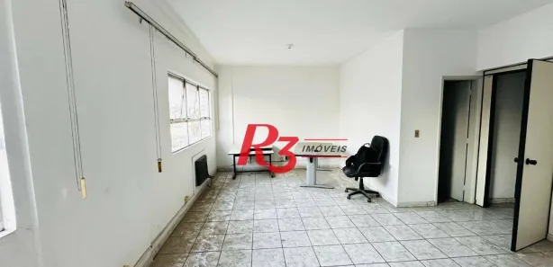 Sala Comercial para alugar, 71m² no Vila Belmiro, Santos