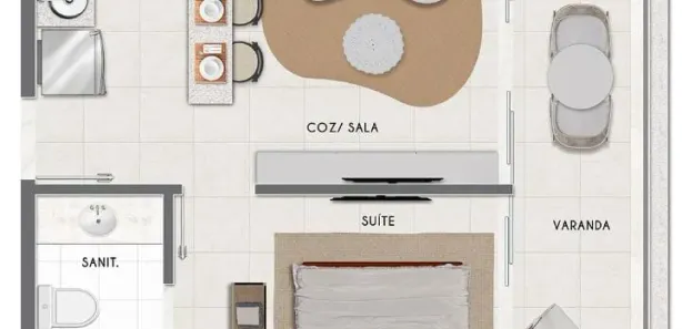 Apartamento com 1 Quarto à venda, 36m² no Barra, Salvador