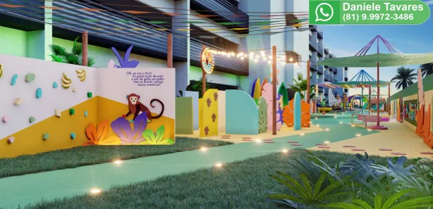 Flat com 2 Quartos à venda, 56m² no N. São do Ó, Ipojuca