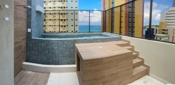 Cobertura com 3 Quartos para alugar, 185m² no Ponta Negra, Natal