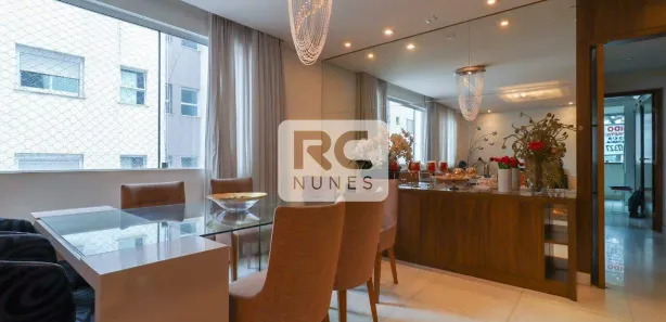 Apartamento com 3 Quartos à venda, 100m² no Lourdes, Belo Horizonte