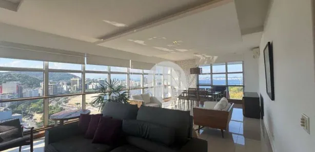 Apartamento com 4 Quartos para alugar, 200m² no Botafogo, Rio de Janeiro