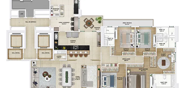 Apartamento com 4 Quartos à venda, 285m² no Horto Florestal, Salvador