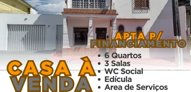 Casa com 6 Quartos à venda, 410m² no Santo Antônio, Manaus