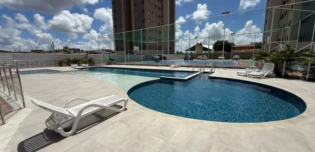 Apartamento com 3 Quartos para venda ou aluguel, 65m² no Rosa dos Ventos, Parnamirim