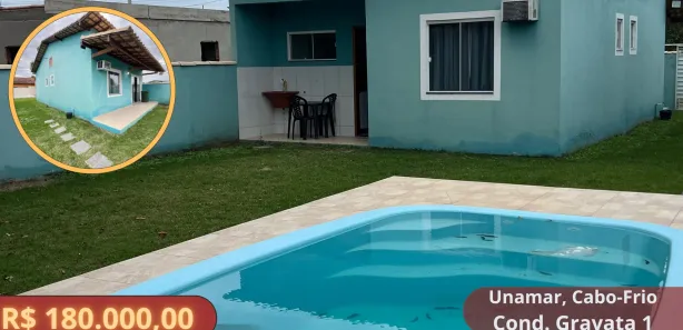 Casa com 4 Quartos à venda, 99m² no Nova Califórnia (Tamoios), Cabo Frio