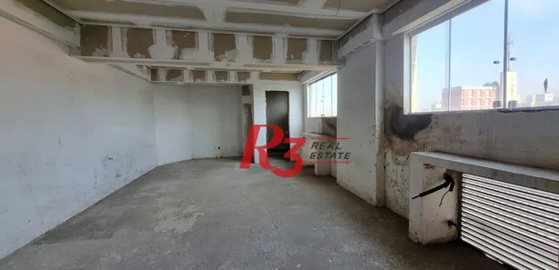 Sala Comercial para alugar, 43m² no Aparecida, Santos