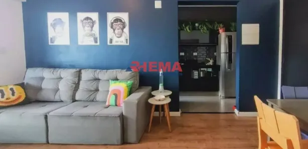 Apartamento com 1 Quarto à venda, 51m² no Vila Mathias, Santos