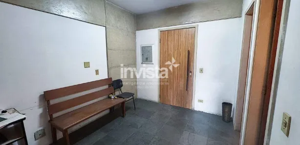 Sala Comercial para alugar, 110m² no Centro, Santos