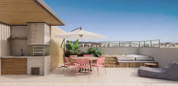 Cobertura com 3 Quartos à venda, 110m² no Caiçara-Adelaide, Belo Horizonte
