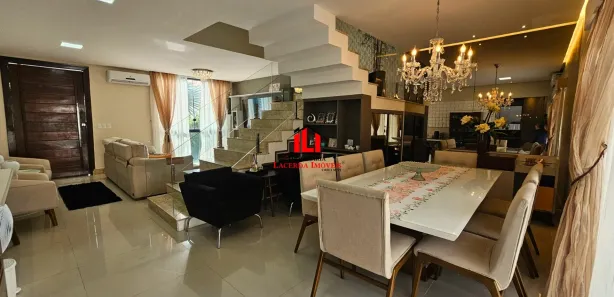 Casa de Condomínio com 3 Quartos para venda ou aluguel, 275m² no Ponta Negra, Manaus