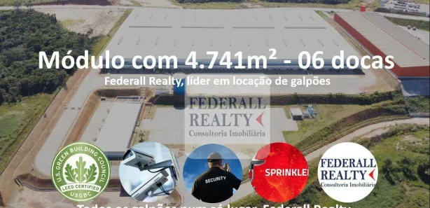 Galpão/Depósito/Armazém para alugar, 4741m² no Parque Industrial de Betim, Betim
