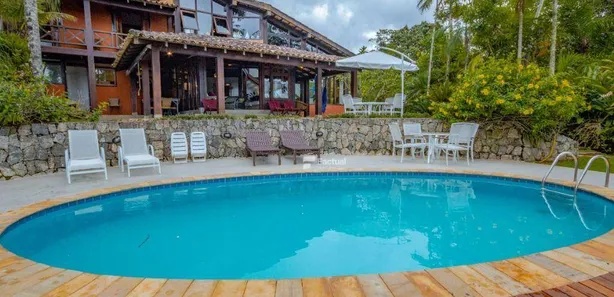 Casa de Condomínio com 6 Quartos para venda ou aluguel, 400m² no Balneario Praia do Perequê, Guarujá