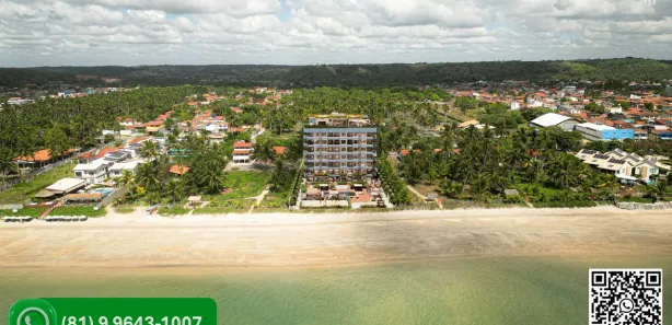 Flat com 1 Quarto à venda, 28m² no Serrambi, Ipojuca