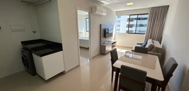 Flat com 1 Quarto para alugar, 38m² no Boa Viagem, Recife