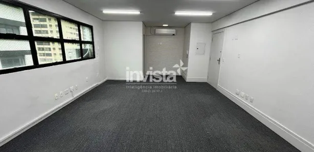Sala Comercial para alugar, 55m² no Aparecida, Santos