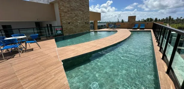 Flat com 1 Quarto para alugar, 27m² no Porto de Galinhas, Ipojuca