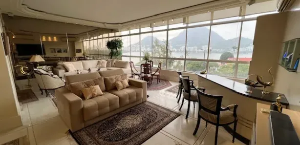 Apartamento com 4 Quartos à venda, 195m² no Lagoa, Rio de Janeiro