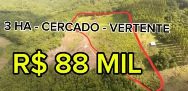 Fazenda/Sítio com 1 Quarto à venda, 60m² no , Caraá