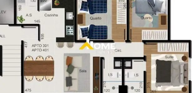 Apartamento com 3 Quartos à venda, 87m² no Brasil Industrial (Barreiro), Belo Horizonte