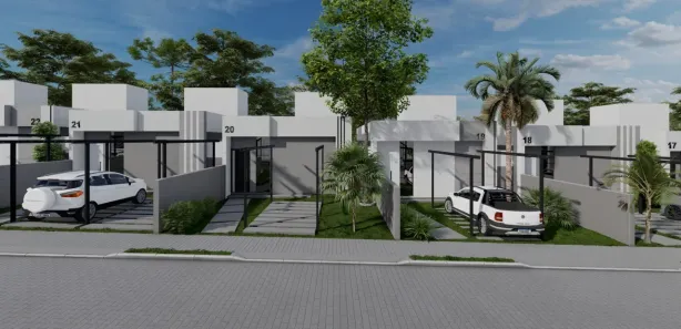 Casa de Condomínio com 3 Quartos à venda, 60m² no Chácaras Granja Pousada Del Rey, Santa Luzia