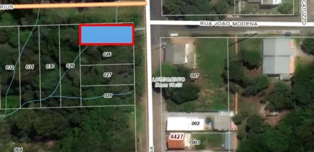 Lote/Terreno à venda, 389m² no Cruzeiro, Caxias do Sul