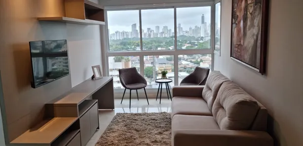 Flat com 1 Quarto para venda ou aluguel, 47m² no Setor Marista, Goiânia