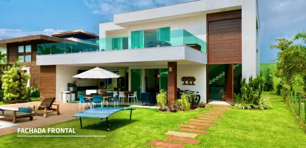 Casa de Condomínio com 6 Quartos para alugar, 480m² no Guarajuba (Monte Gordo), Camaçari