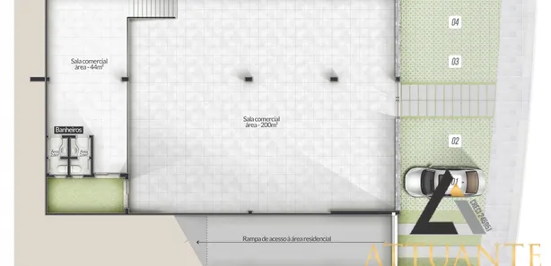Sala Comercial à venda, 307m² no Petrópolis, Caxias do Sul