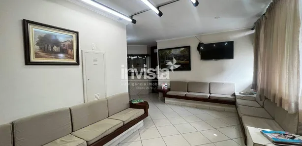 Sala Comercial para alugar, 167m² no Gonzaga, Santos