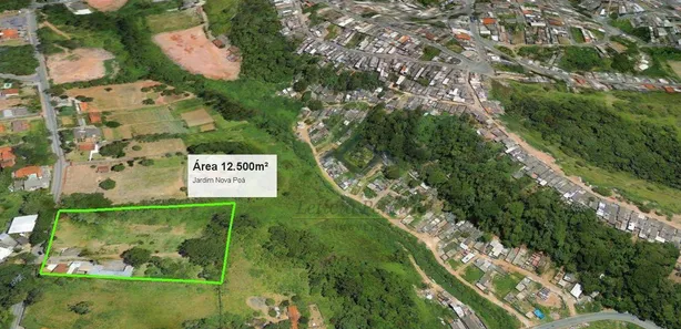Lote/Terreno à venda, 12500m² no Jardim Nova Poá, Poá