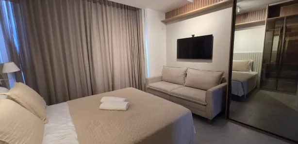 Apartamento com 1 Quarto para venda ou aluguel, 27m² no Caminho das Árvores, Salvador