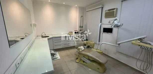 Sala Comercial para alugar, 102m² no Aparecida, Santos