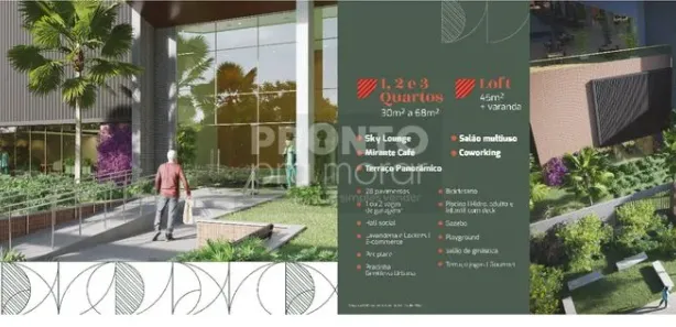 Apartamento com 2 Quartos à venda, 45m² no Boa Vista, Recife