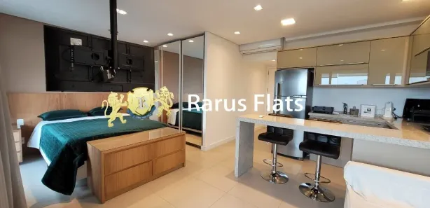 Flat com 1 Quarto para alugar, 50m² no Pinheiros, São Paulo