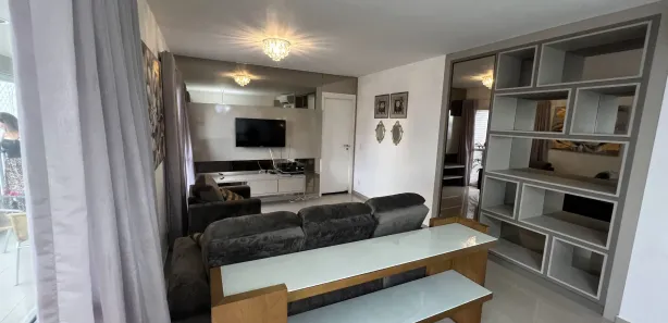 Apartamento com 3 Quartos para alugar, 134m² no Ponta Negra, Manaus