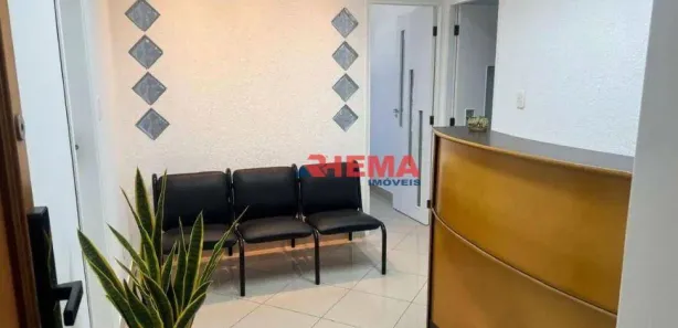 Sala Comercial para alugar, 69m² no Aparecida, Santos