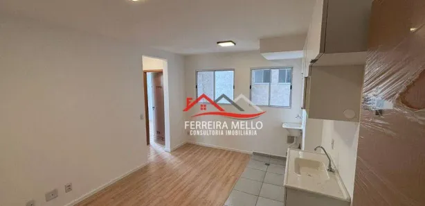 Apartamento com 2 Quartos para alugar, 38m² no Laranjeiras, Caieiras