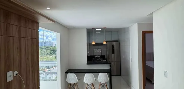 Apartamento com 2 Quartos para alugar, 44m² no Centro, Lauro de Freitas